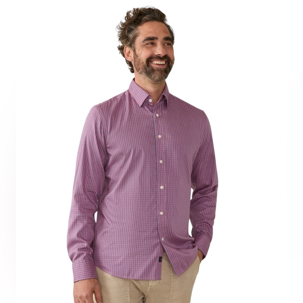 ❗️NWT❗️Men’s FAHERTY Movement Flannel Button Down Shirt